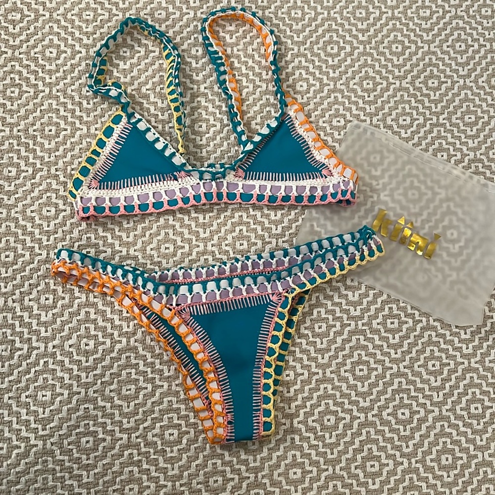 Kiini Teal Bikini, S
